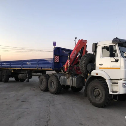 Манипулятор 15,5 тонн КамАЗ 5490