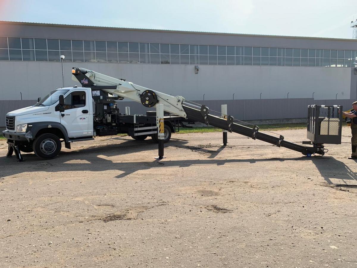 Автовышка DASAN DS-350 35 НА БАЗЕ ГАЗОН NEXT ГАЗ-C41R13