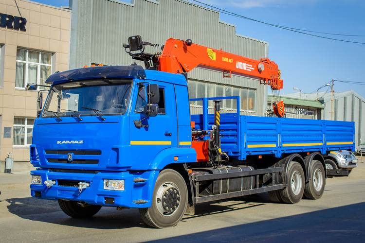 Манипулятор 8 тонн КамАЗ 65115